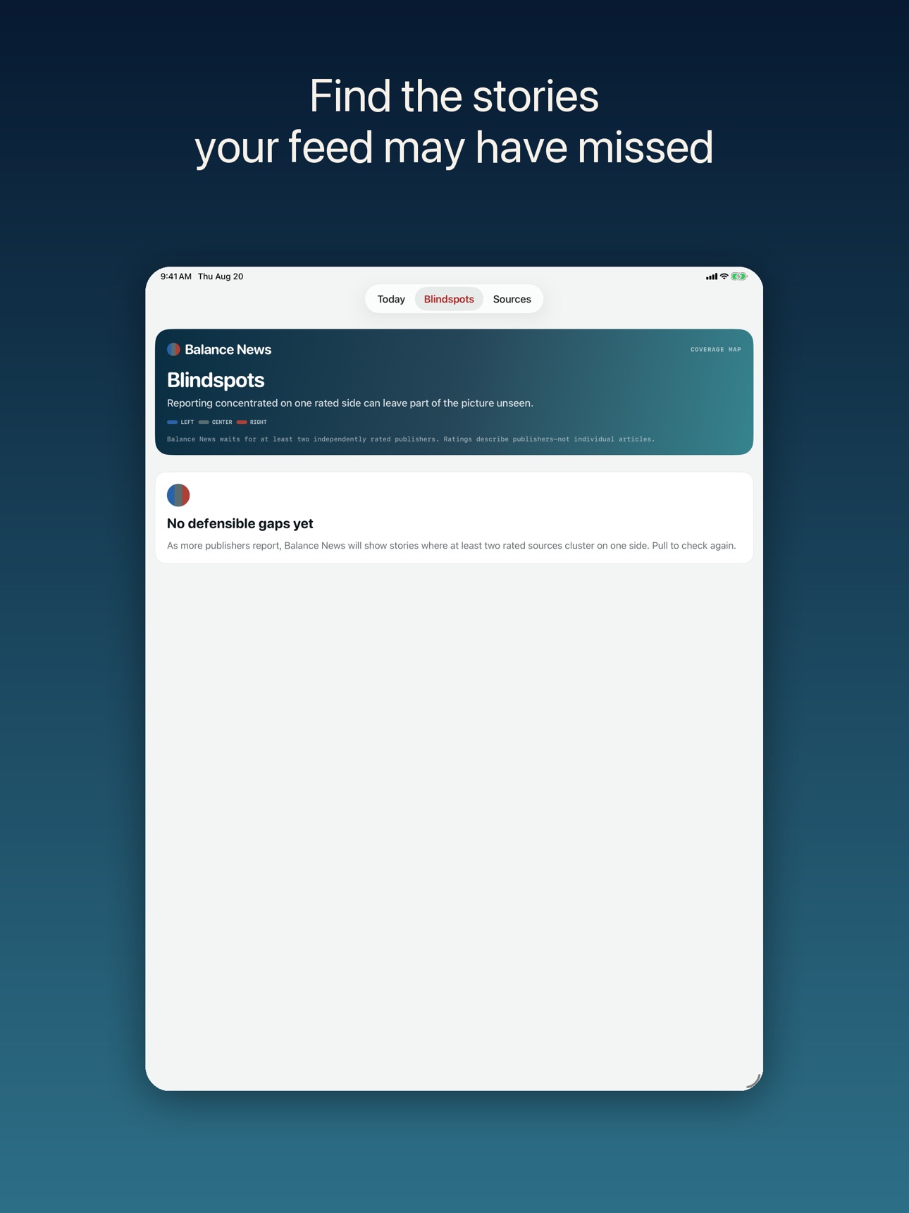 Screenshot 8 of Balance News: Compare Sources