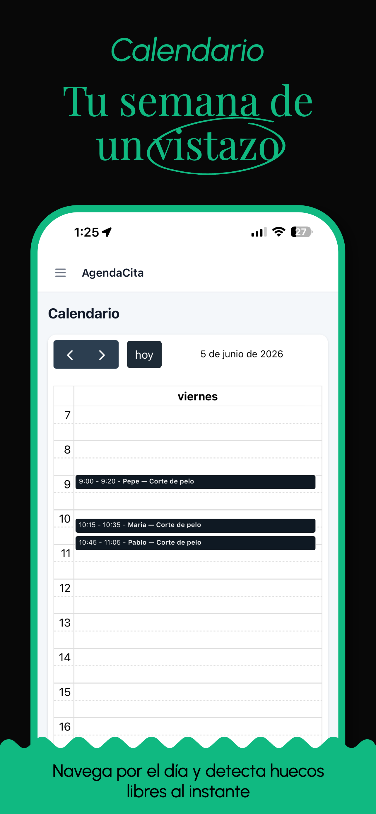 AgendaCita: para negocios