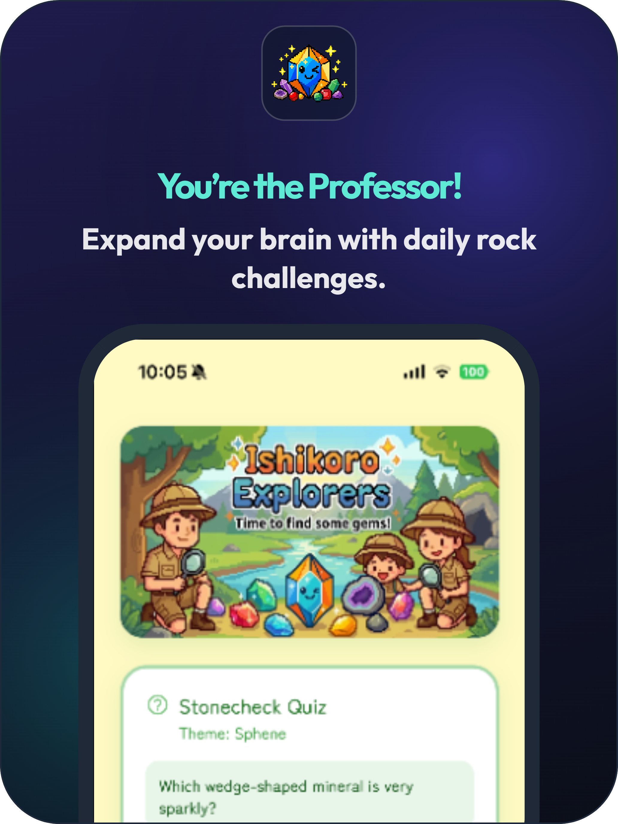 Ishikoro Explorers:Rock Finder