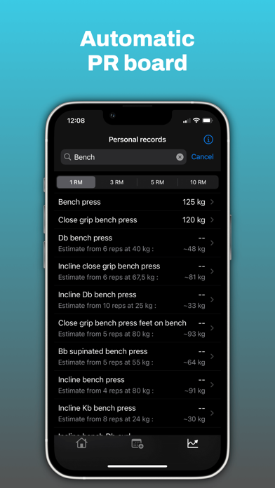 Haile Training Workout planner Screenshot
