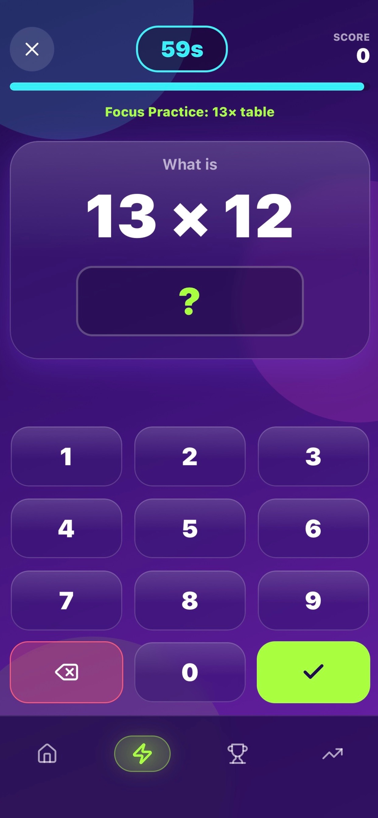 Screenshot 4 of MindBoost Times Tables