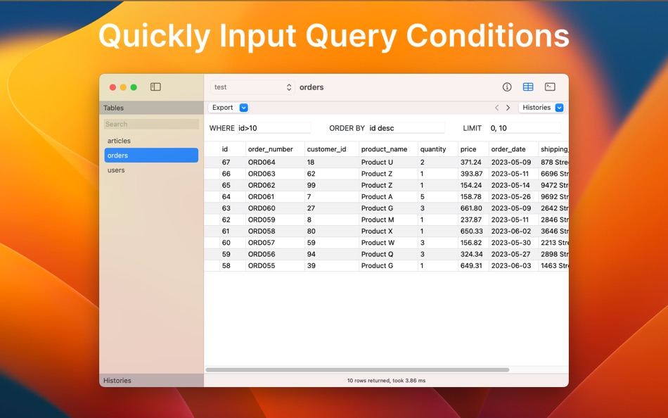 #5. Sqlman - MySQL SQLite Database (macOS) 由: 强 李