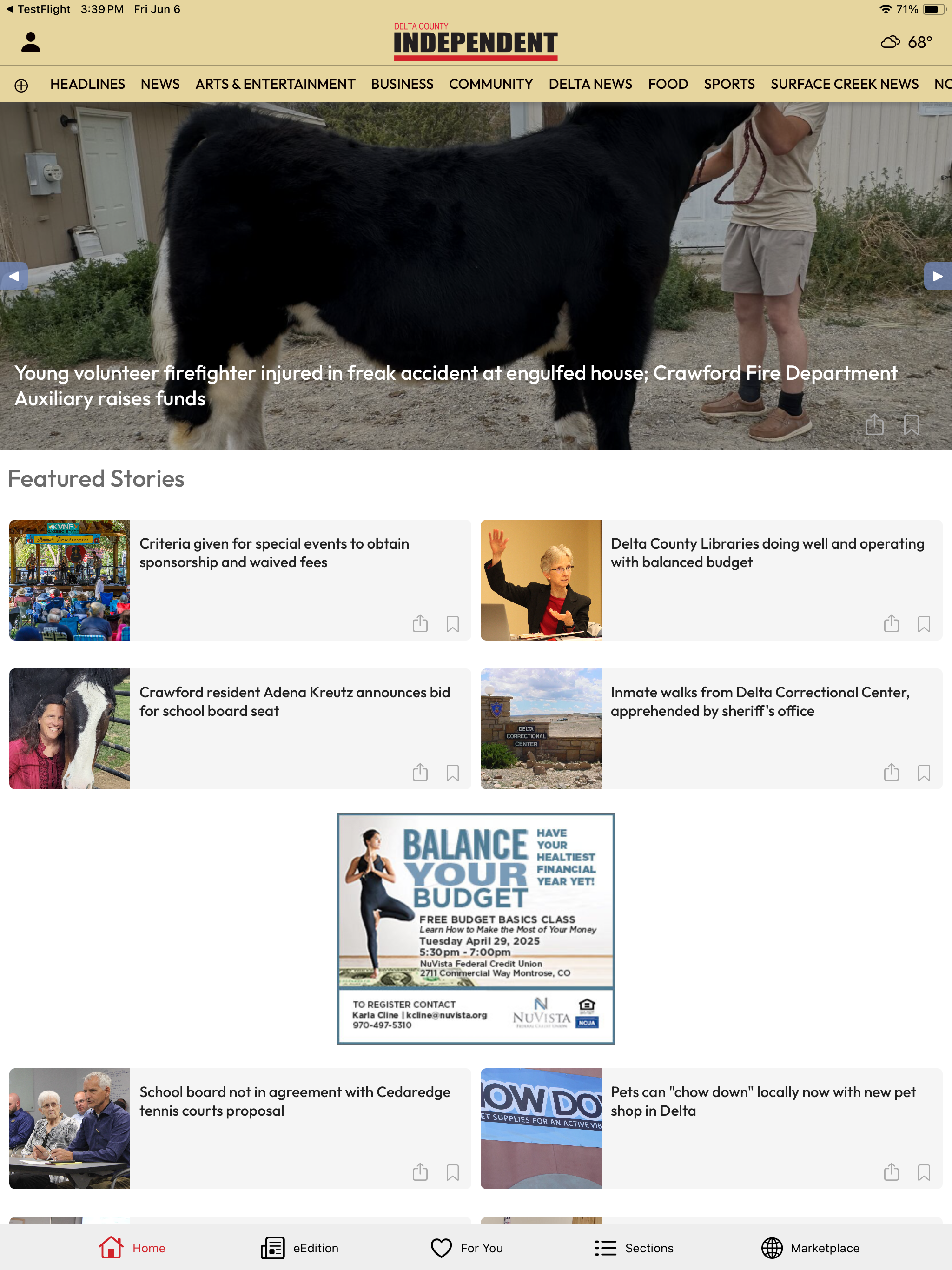 Delta County Independent screenshot 10