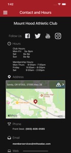 Mt Hood Athletic Club screenshot #5 for iPhone