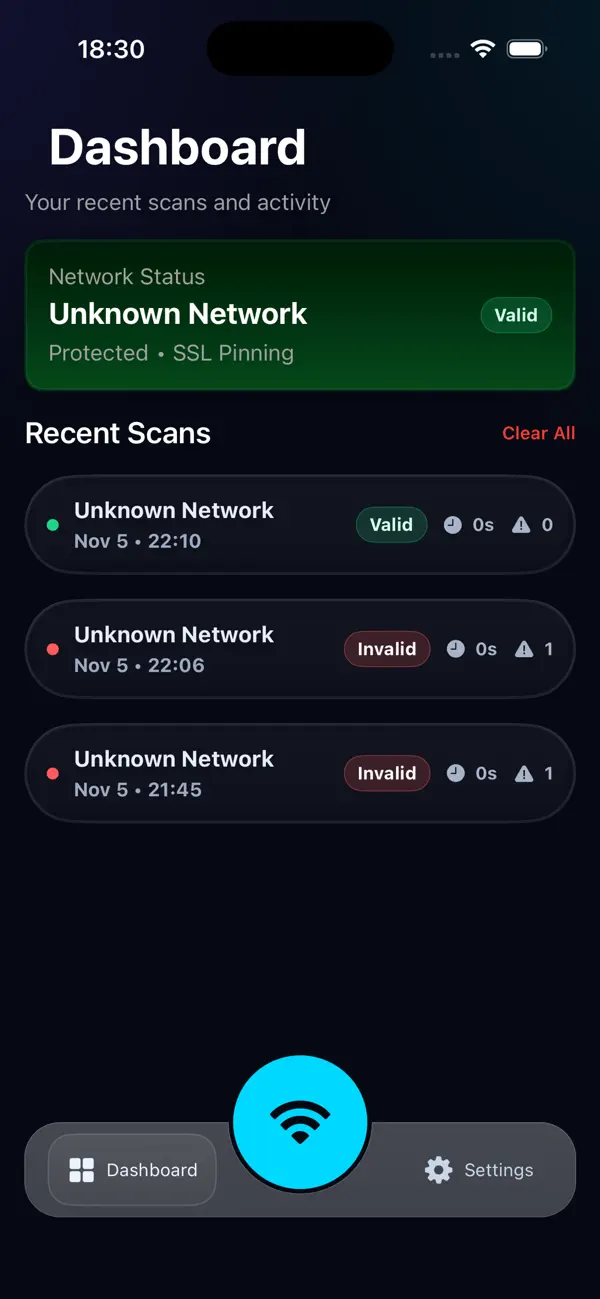 Screenshot #2 pour WiFi Security: Network Scanner