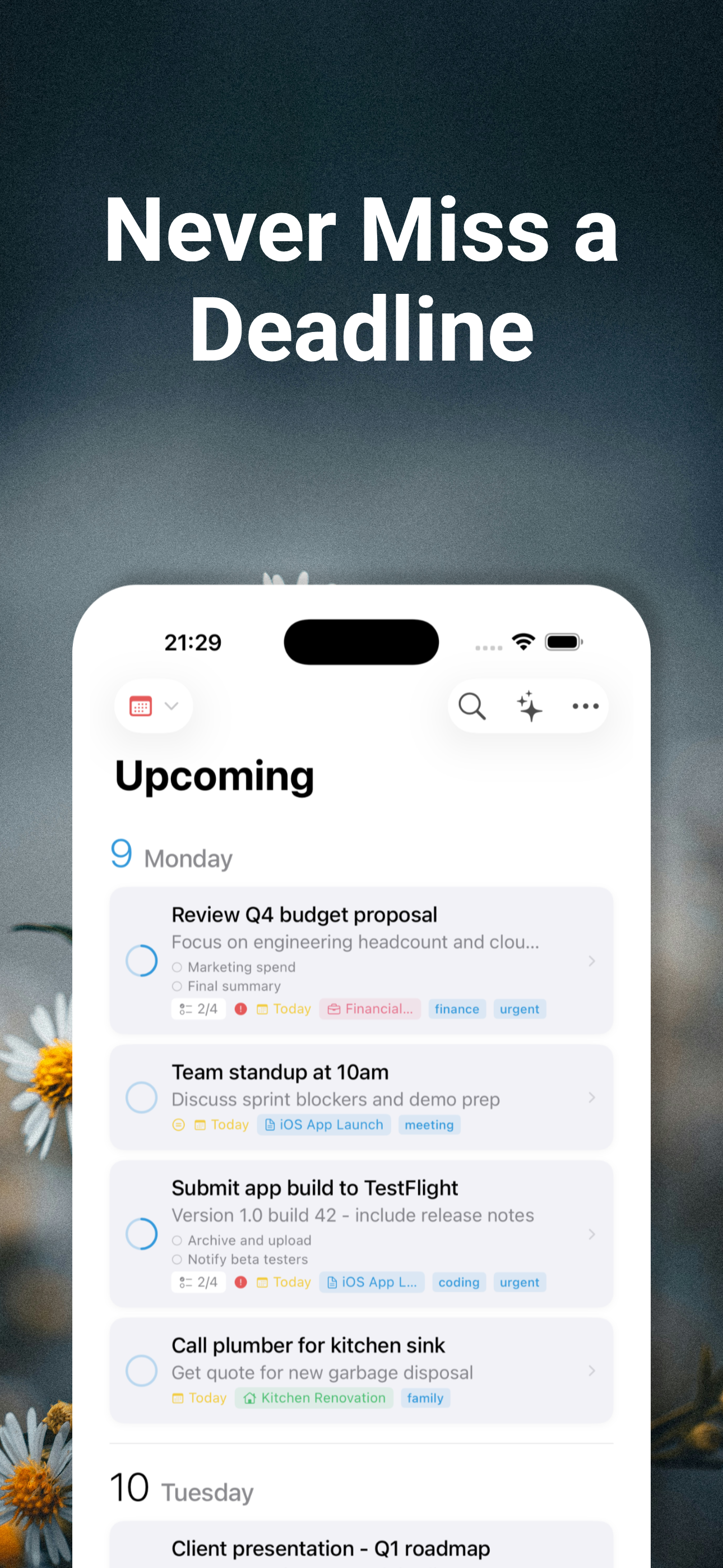 Elegant Tasks: To-Do List screenshot 4