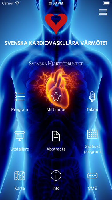 Kardiovaskulära Vårmötet Screenshot