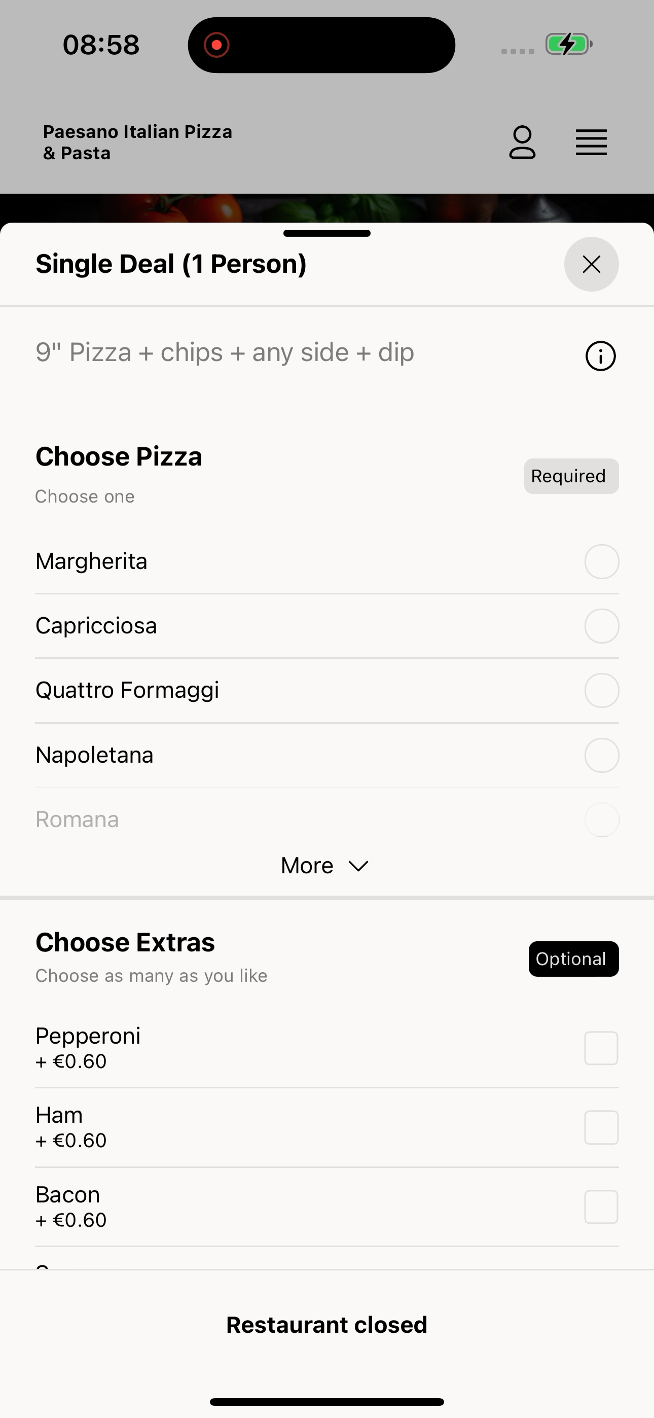 Paesano Italian Pizza & Pasta screenshot 8