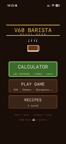 V60 Barista screenshot