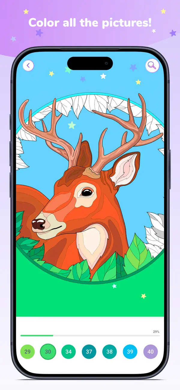 Screenshot #3 pour Art Collection Color by Number