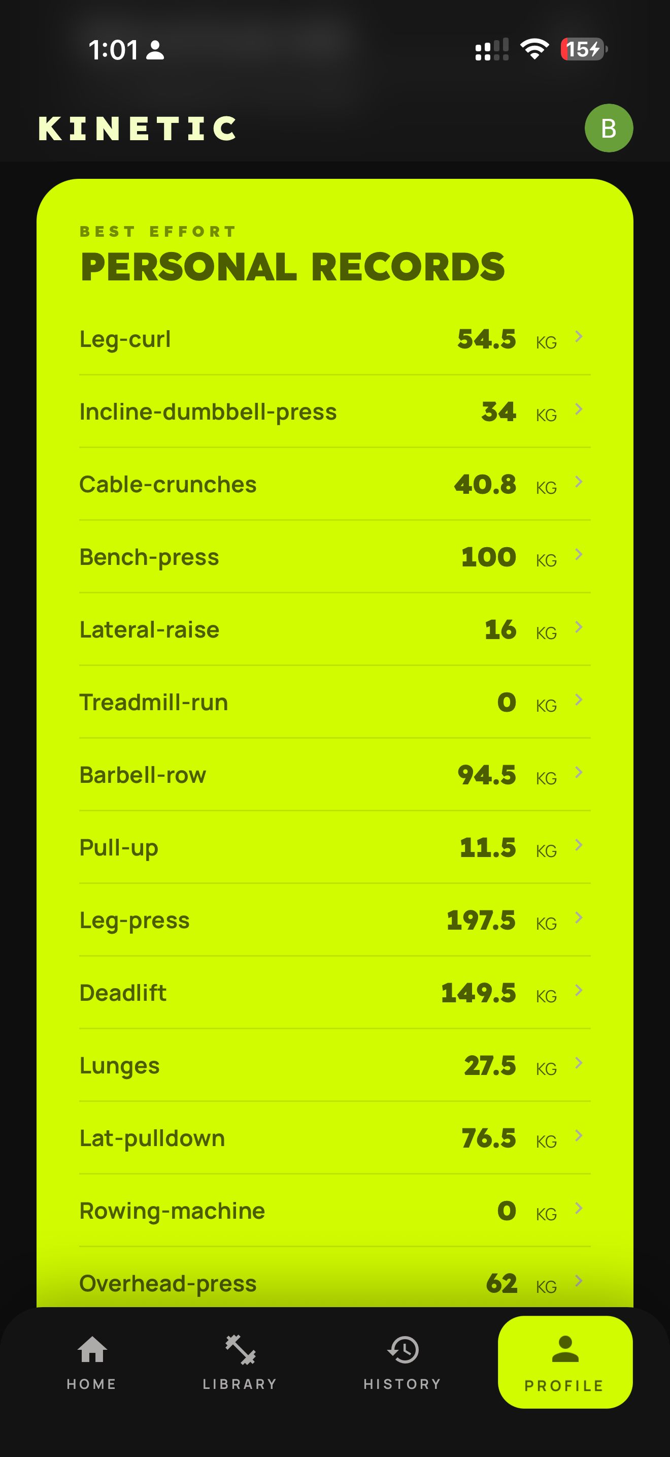 Kinetic Workout