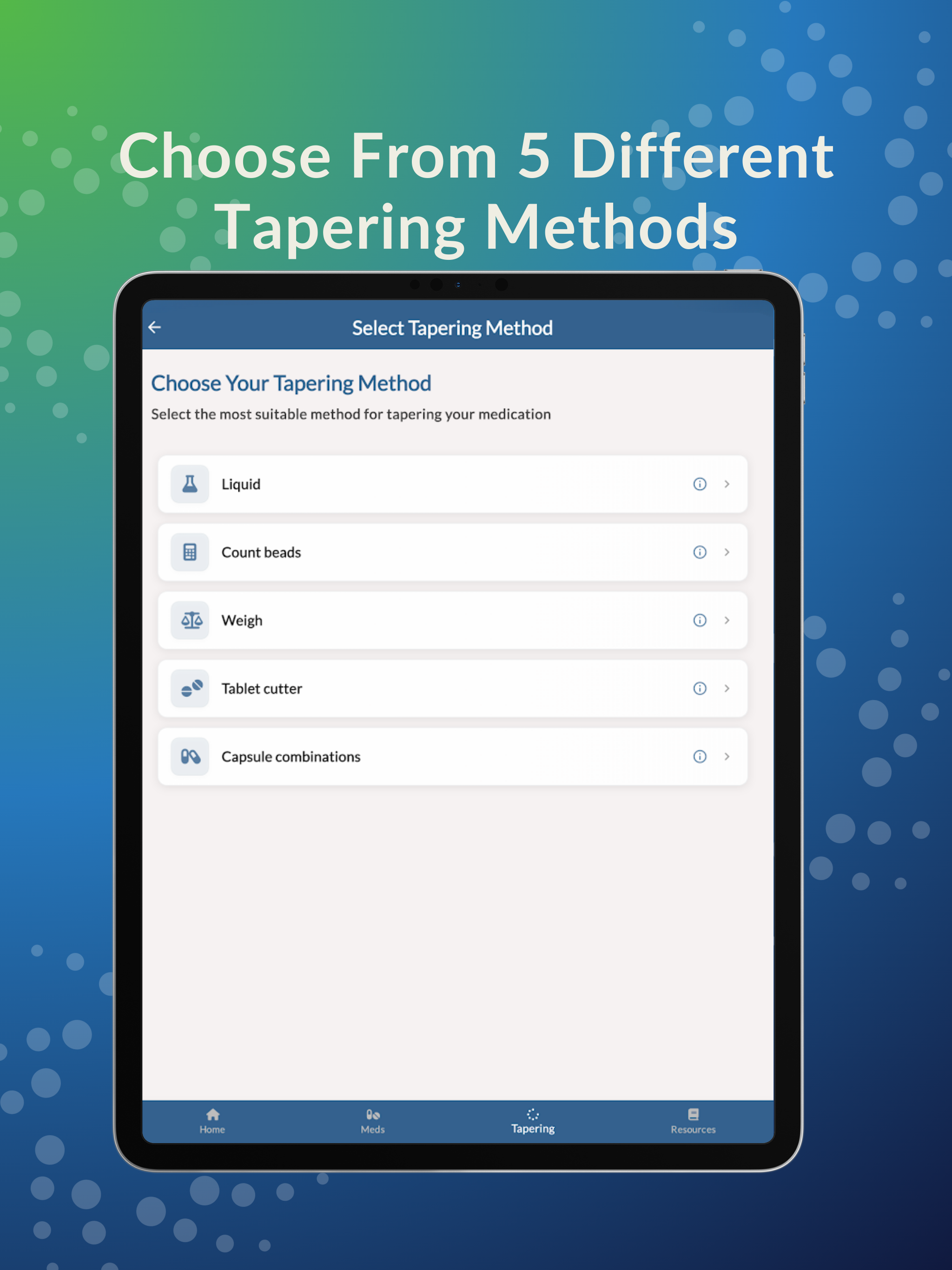 TaperMate: Medication Tapering