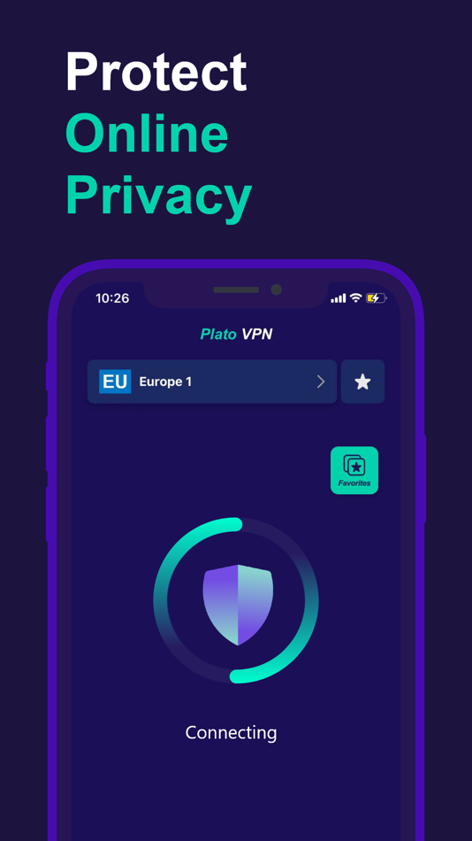 #1. PlatoVPN Super:Unlimited Proxy (iOS) 由: MogoTech Inc.