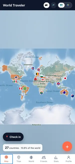World Traveler Map screenshot 2