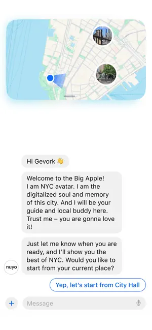NUYO: AI Guide in Manhattan screenshot 3