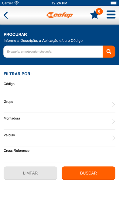 Magneti Marelli Cofap-Catálogo Screenshot