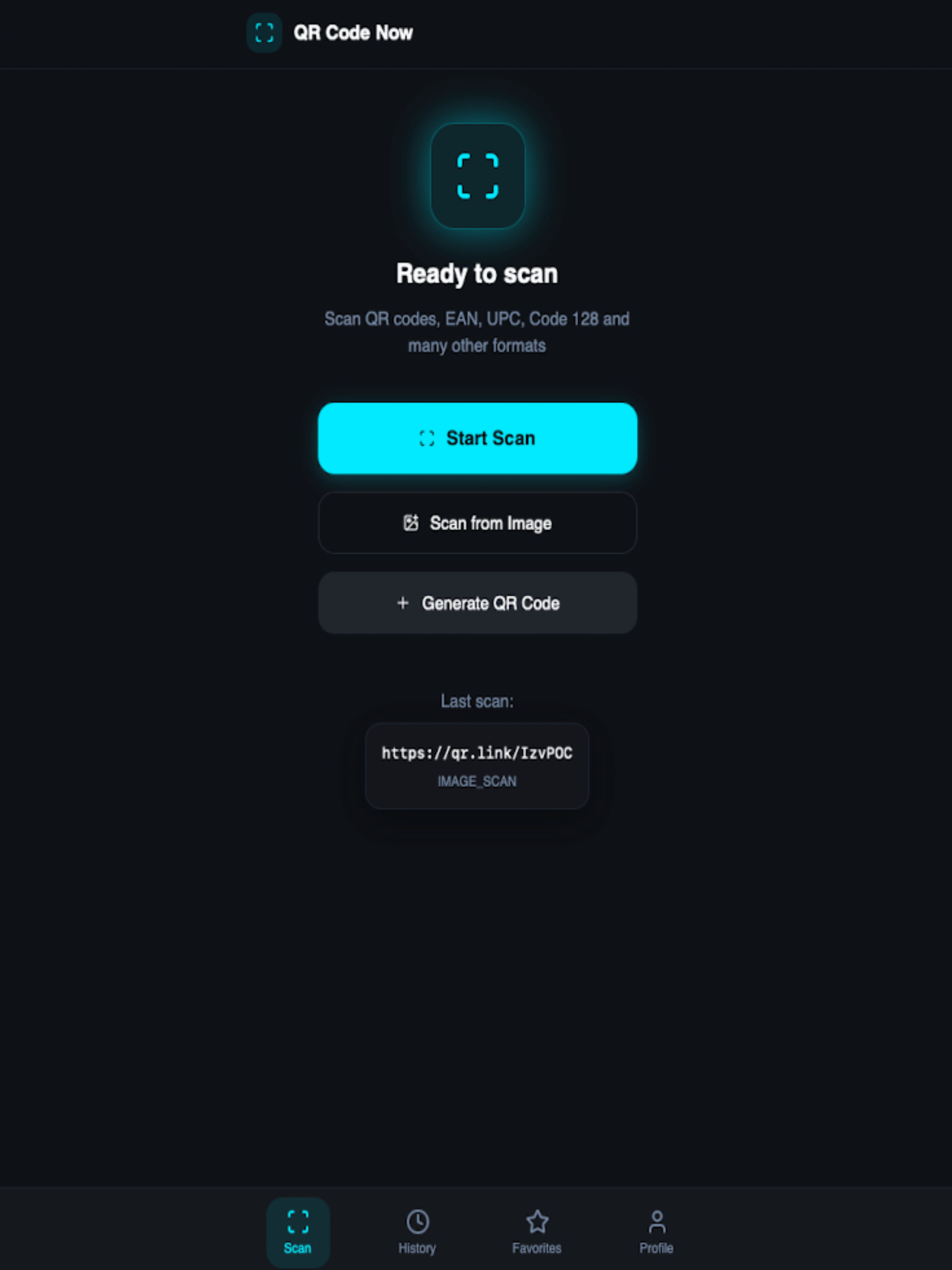 QR Code Scanner Now