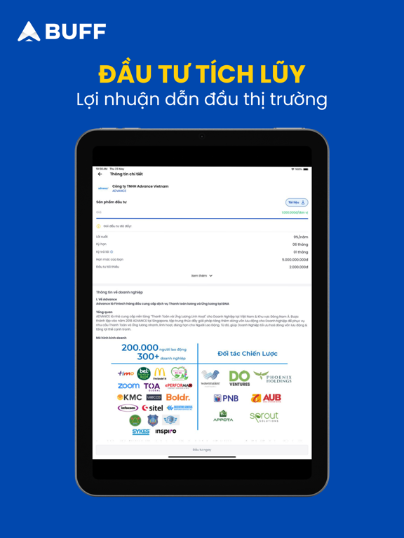 Screenshot #4 pour BUFF - Đầu tư và Tích luỹ