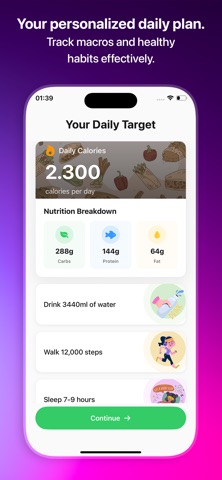 FitBite AI: Calorie Planner screenshot