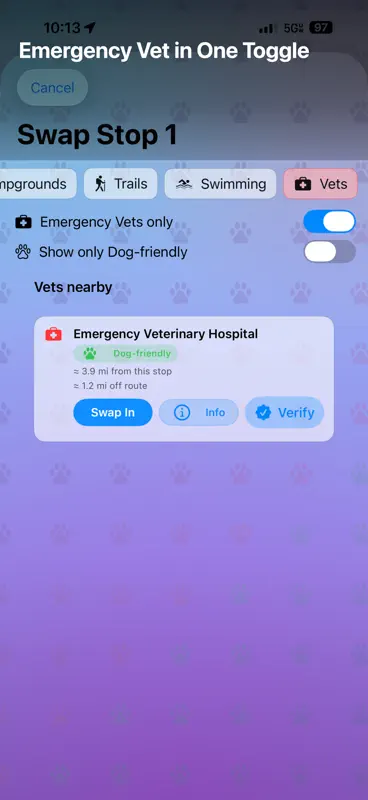PetStop: Dog Road Trip Planner screenshot 8 of 10