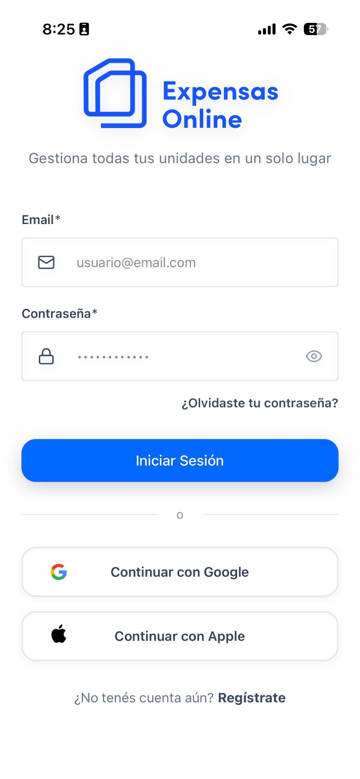 Expensas Online screenshot 9