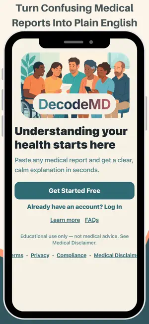 DecodeMD: Medical Reports screenshot 1