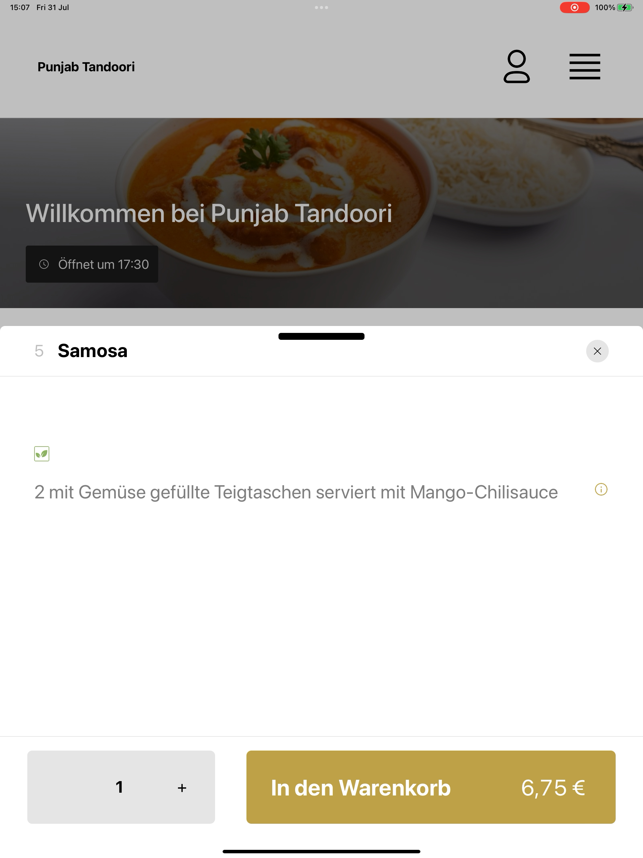 Punjab Tandoori screenshot 15