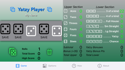 Yatzy Player Screenshot
