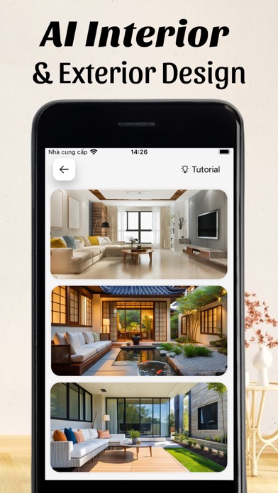 AI Interior Design Decor Home. Screenshot