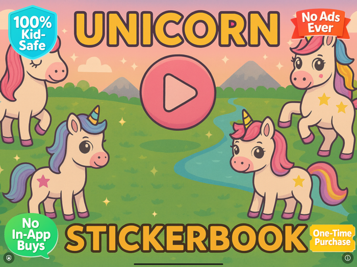 Unicorn Stickerbook