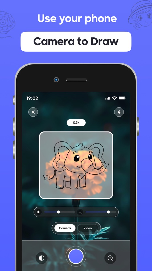 #8. AR Sketch - Trace Anything (iOS) Podle: Nikhil Viradiya