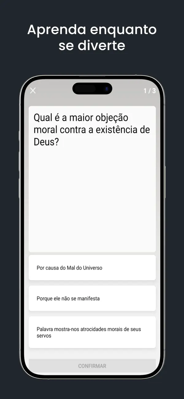 Screenshot #3 pour Perguntas sobre Teologia