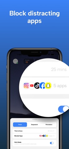 2on: Block Apps for Focus screenshot