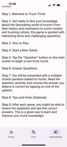 TruckIQ Trivia screenshot