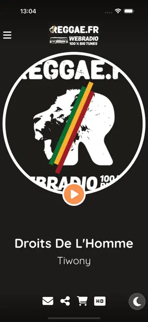 Reggae.fr Webradio screenshot 3