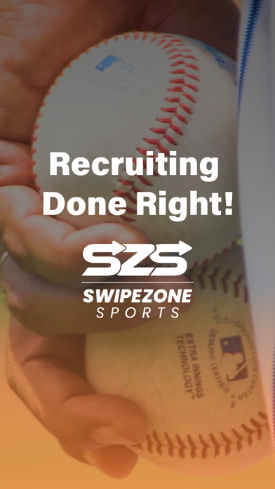 SwipeZone Sports: Recruitment Screenshot