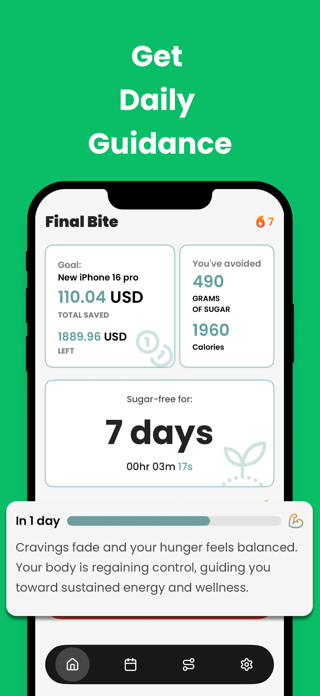 Final Bite: Quit sugar now Screenshot 2 of 4