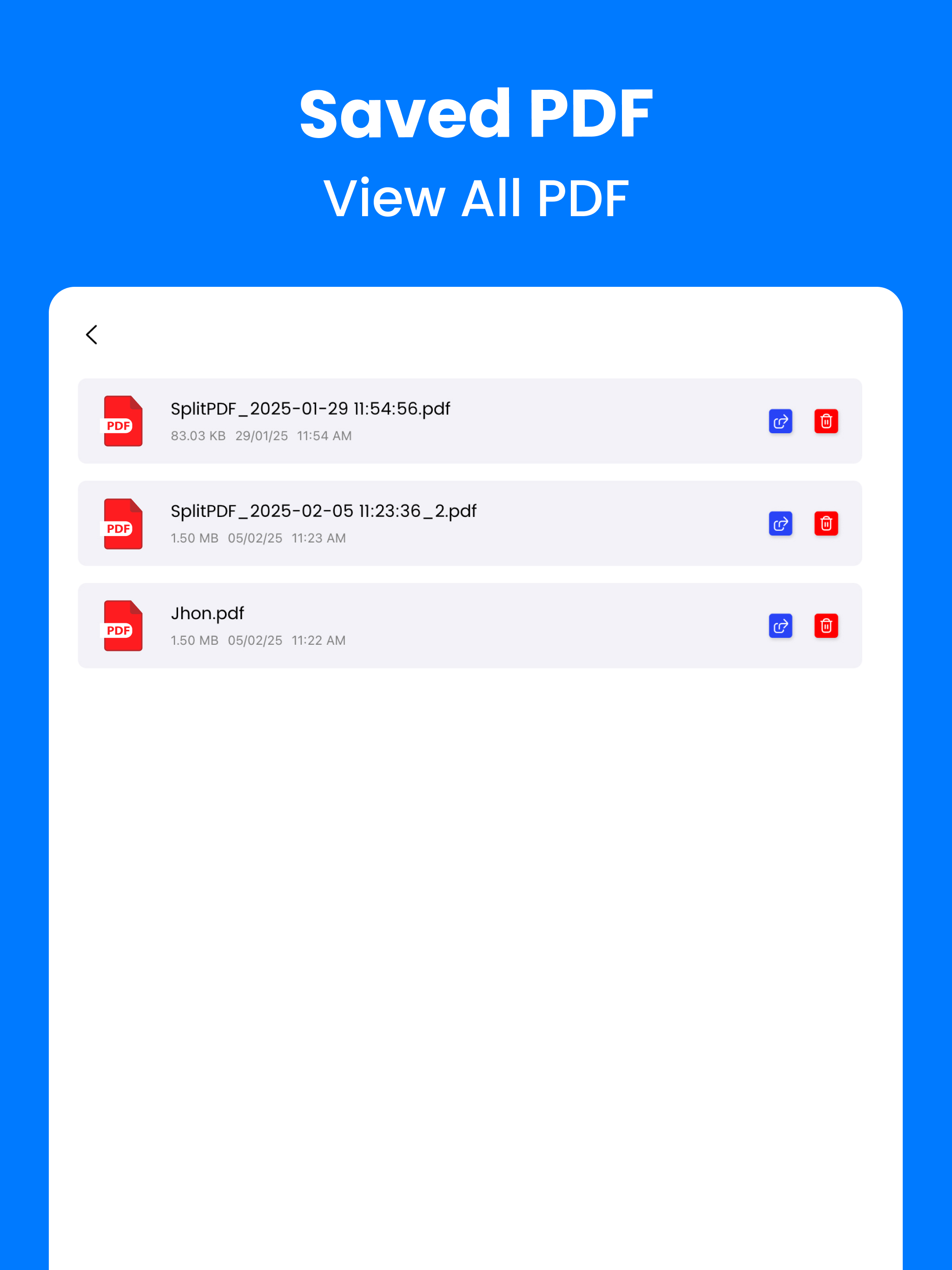 PDF Merge PDF Split & Edit App
