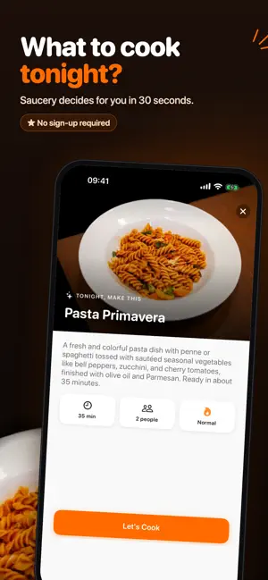 Saucery: What to Cook Tonight screenshot 1