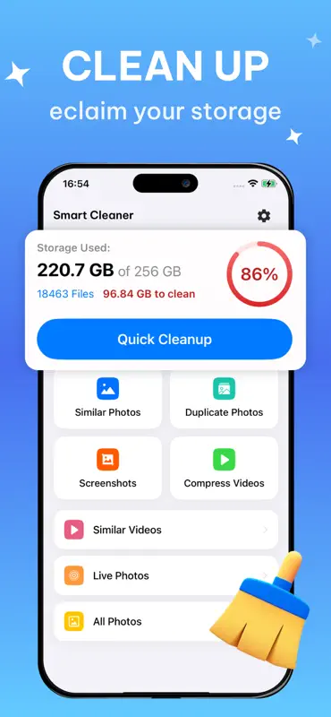 Smart Cleaner : Free Storage screenshot 1 of 6