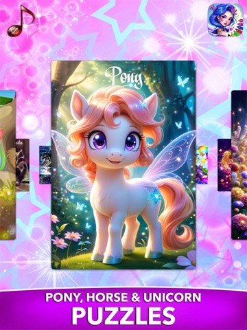 Princess Fairy Puzzle for Kids iPad screenshot