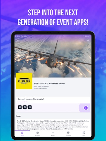 C130 TCG WWR iPad screenshot