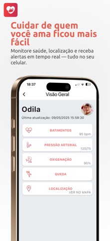 CuideMe iPhone screenshot