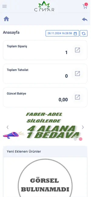 Çınar Kırtasiye B2B screenshot 3