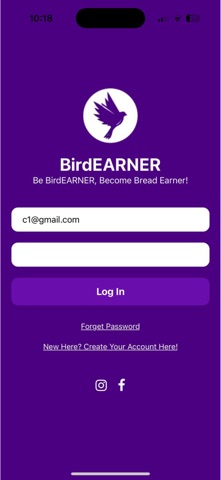 BirdEarner screenshot