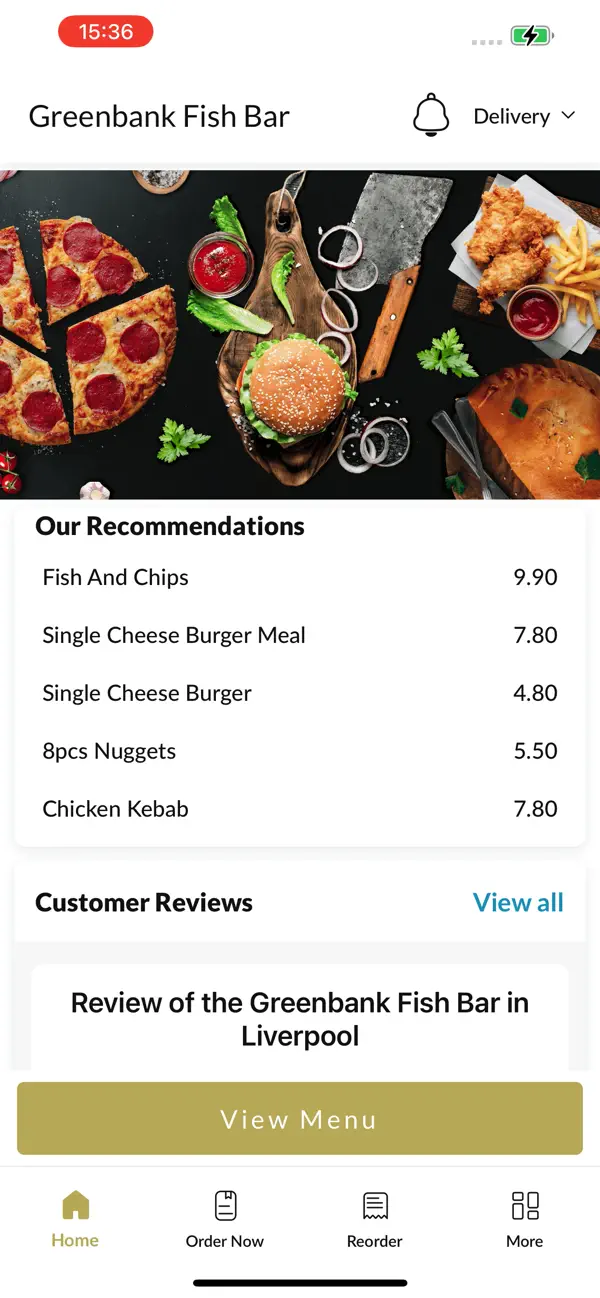 Screenshot #2 pour Greenbank Fish Bar.