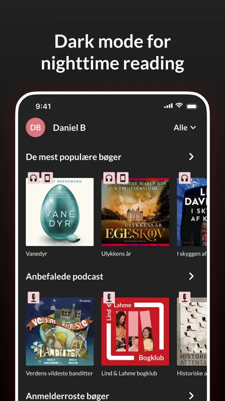 Saxo: Audiobooks & E-books screenshot 7 of 9