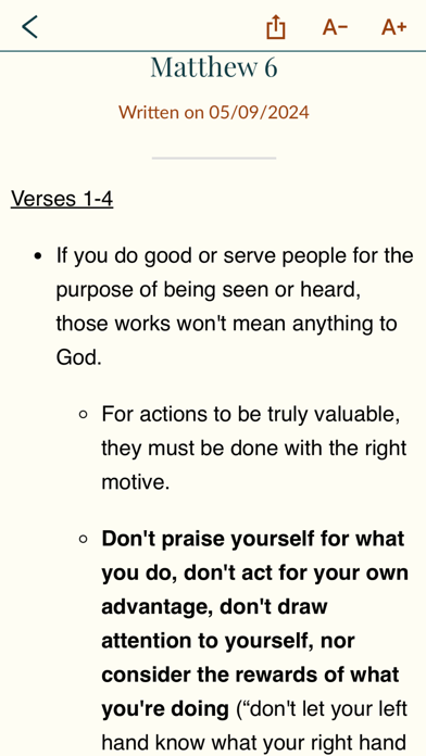 BibleACTS Screenshot