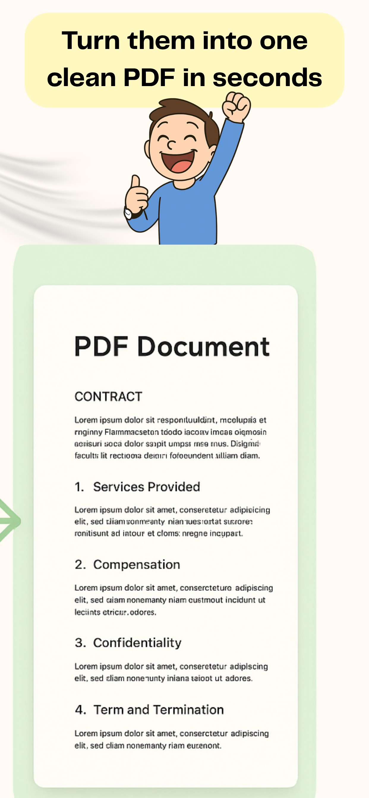 Photo to PDF Converter Scanner screenshot 3