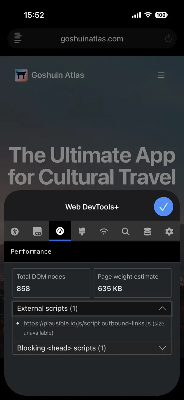 #5. Web DevTools+ (iOS) Podle: Beautification